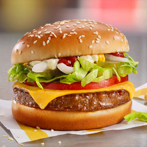 McDs Plant Burger - © 2021 McDonalds