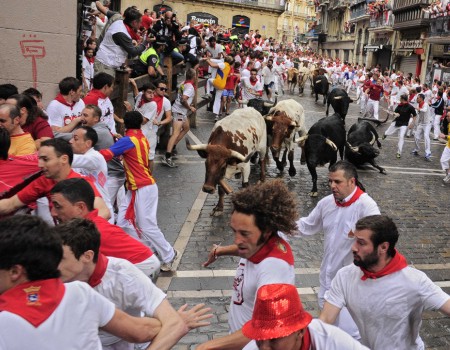 Pamplona Bulls 2012