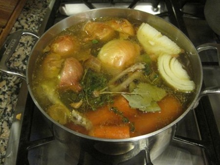 Chicken Stock - on the simmer...