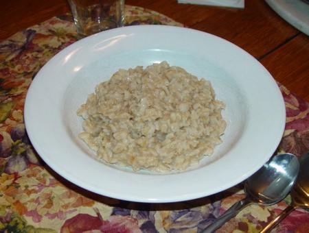 Porridge in the bowl © www.maggiejs.ca