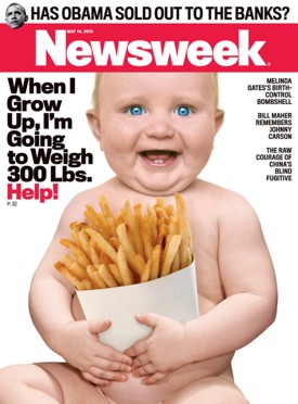 300 lb Baby - © Newsweek Magazine