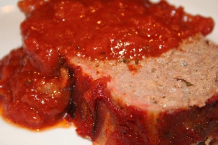 Meatloaf with Tomato Gravy - © susan-thinkingoutloud.blogspot.ca