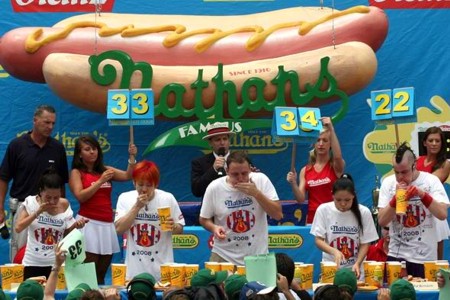 Nathan's July 4 Contest - 2012 - © Nathan's Famous