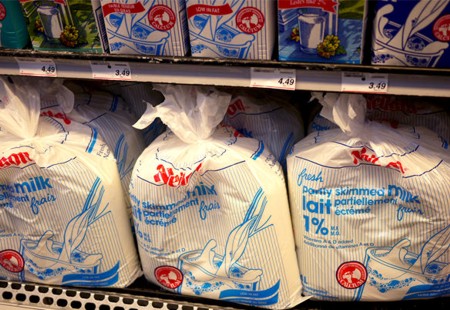 Classic Canadian Milk in Bags - © pdd.co.uk