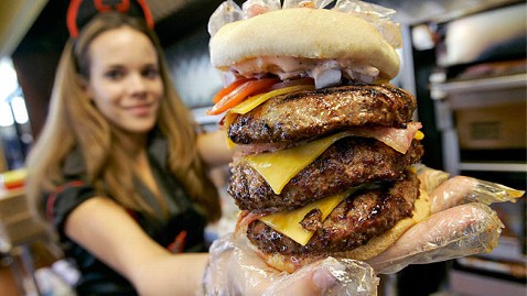Triple Bypass Burger from the Heart Attack Grill - © heartattackgrill.com