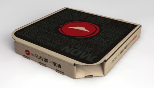 New Pizza Hut Logo and Box - © 2014 Pizza Hut