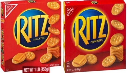 Ritz Crackers - Downsized - © mouseprints.org