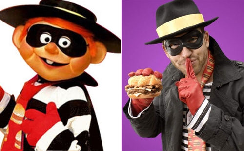 The Hamburgular - Then and Now - © McDonald's Restaurants