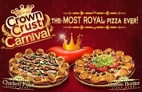 Cown Crust Pizza - © Pizza Hut China