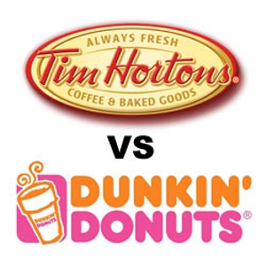 Tim's vs Dunkins - © grubstreet.com
