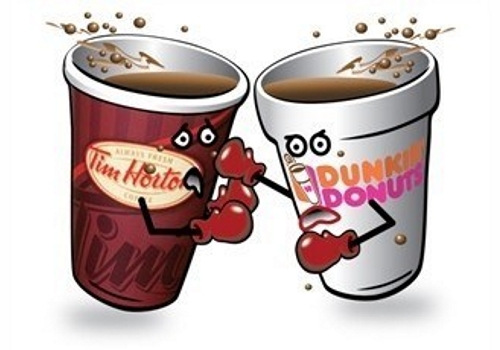 Tim's vs Dunkin's Slap-Down - © sleepingwiththeelephant.com