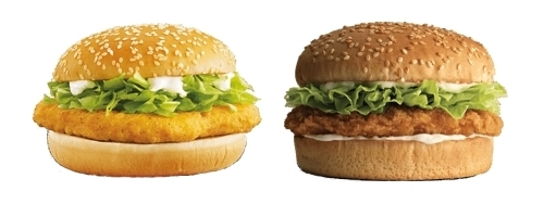 McChicken vs A&W Chicken Burger - McDonald's Restaurants, A&W Restaurants
