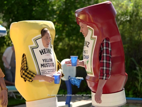 Heinz Ketchup and Mustard - © Kraft Heinz