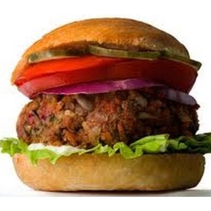 Luscious Veggie Burger - © BeforeAndAfterTV at YouTube
