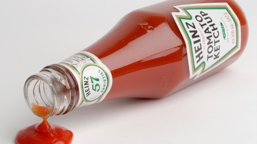 Classic Heinz Ketchup bottle - © Stewart Williams