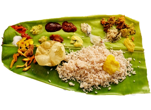 Sadhya - Traditional Kerali meal - © Augustus Binu