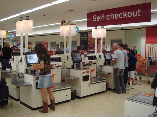 Self Service Checkouts - © via Wikipedia