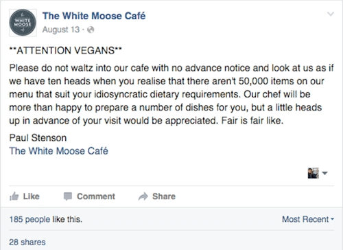 Stenson Vegan - © White Moose Café