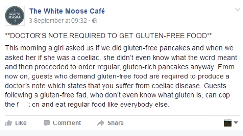 White Moose Gluten - © 2016 White Moose Café
