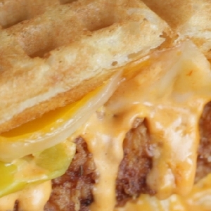 Bruxies Crazy Waffle Sandwich - Detail - © Bruxies