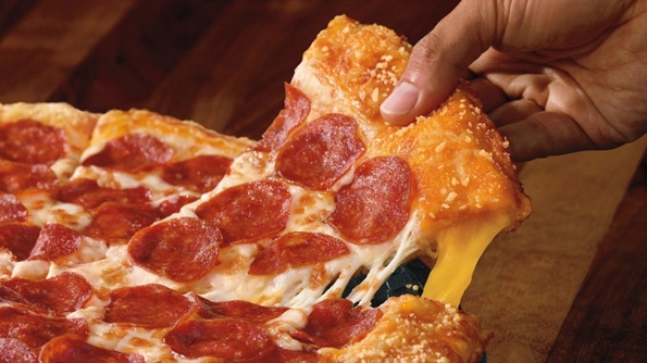 Grilled Cheese Stuffed Crust Pizza - © Pizza Hut