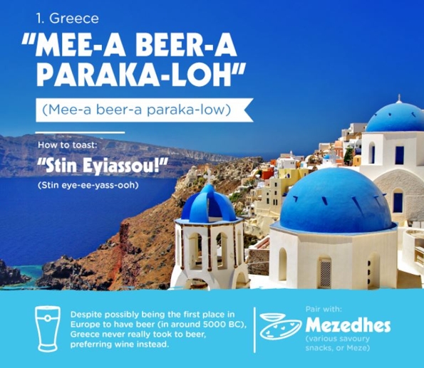 Order a Beer in Greece - © expedia.ca