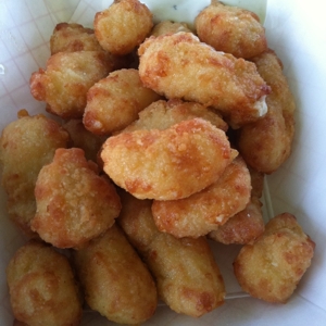 Deep Fried Cheese Curds - © vicksee.com