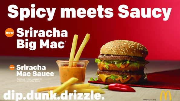McDonald's Sriracha Big Mac - © McDonald's
