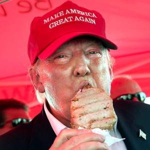 Trump Eating - © rssfood.com