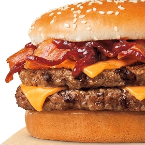 BBQ Bacon King Burger - Detail - © 2017 Burger King