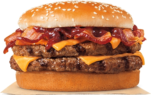 BBQ Bacon King Burger - © 2017 Burger King