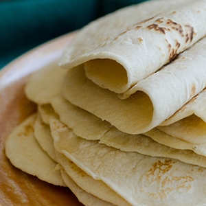 Homemade Flour Tortillas - Detail - © seededatthetable.com