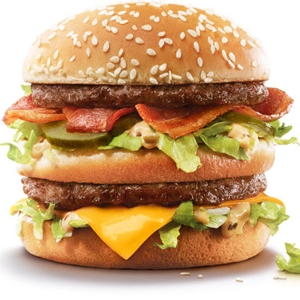 New Bacon Big-Mac - Detail - © 2017 McDonald's