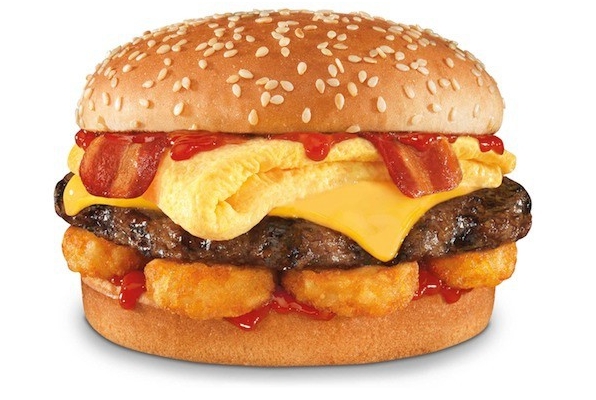 Carls Breakfast Burger - © Carls Junior