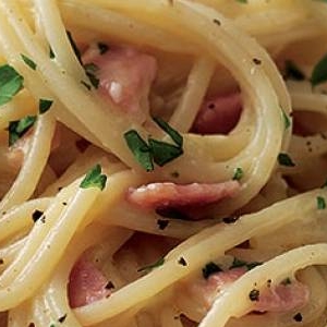 Spaghetti Carbonara - Detail - © keyword-search.com