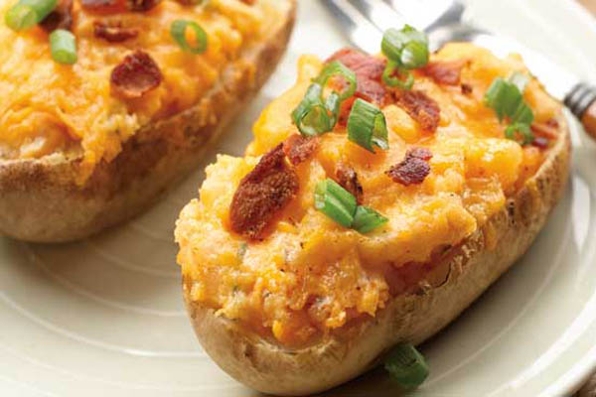 Stuffed Baked Potato - © indiafoodnetwork.in