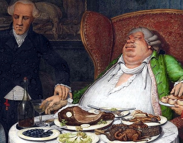 The Glutton - Georg Emanuel Opiz Der Völle 1804 - © Wikipedia Commons