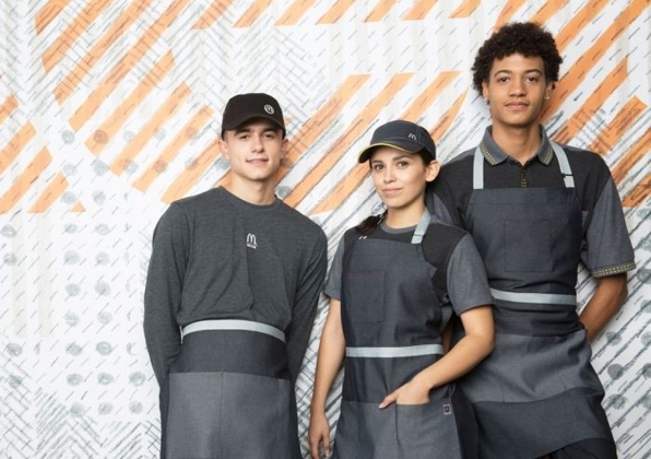 New McDonalds Uniforms - © 2017 McDonalds