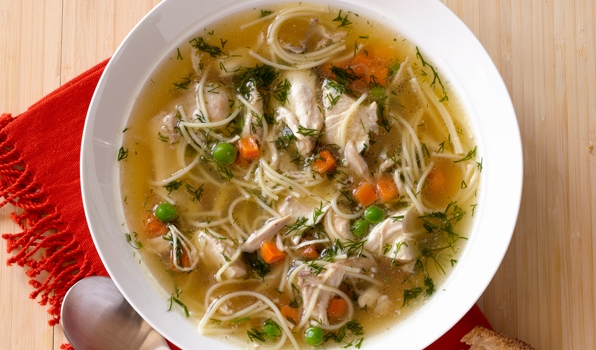 Slow Cooker Chicken Noodle Soup - © cookdiary.net