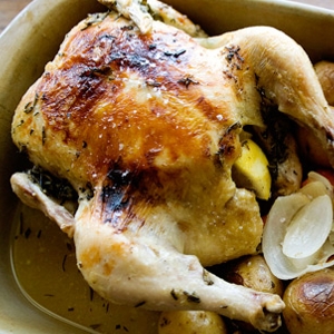 Slow Cooker Coast Chicken - Detail - © 2011 bakedbree.com