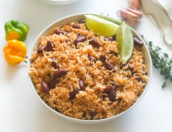 Carribbean Rice and Beans - © africanbites.com