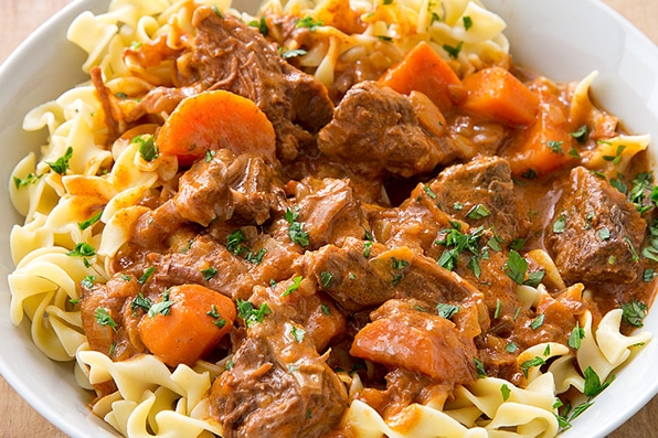 Slow Cooker Hungarian Goulash - © cookscountry.com