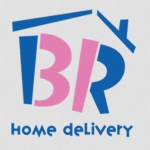 B&R Delivery Logo - © 2017 Baskin Robins