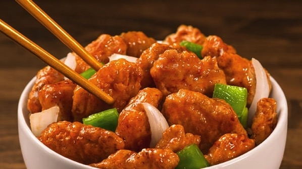 Panda Express Peking Pork - © theimpulsivebuy com