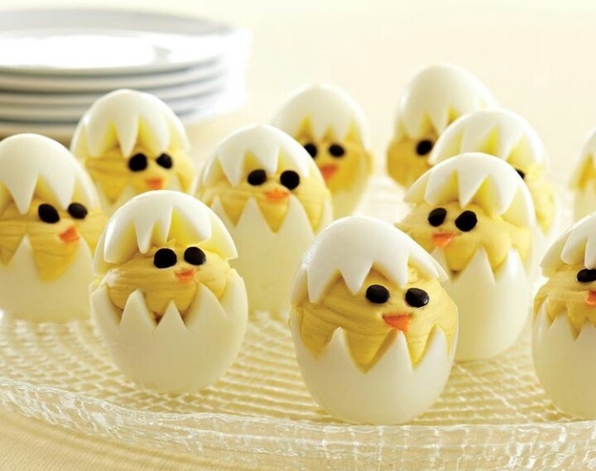Hard Boiled Egg Chicks - © funradio.sk
