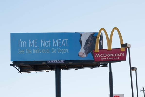 PETA Billboard Sign - © 2017 PETA