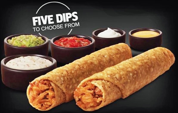 Rolled Chicken Tacos - © 2017 Taco Bell