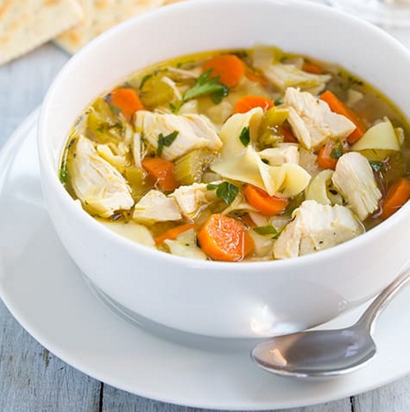 Chicken Noodle Soup - © cookingclassy.com