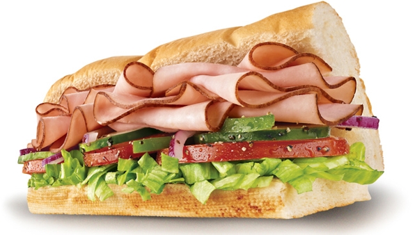 Classic Ham Sub - Subway - © Subway