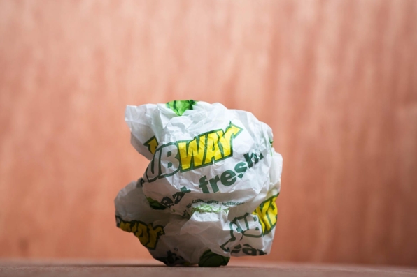 Subway Paper Wrapper Crushed - © Washington Post